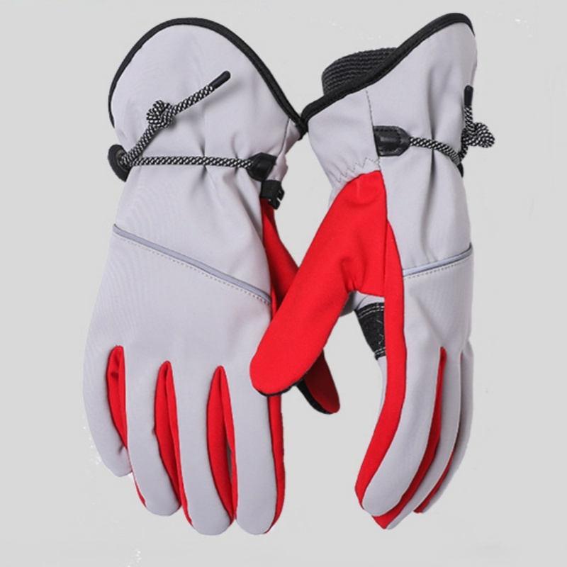 Warm Fleece-Lined Ski Riding Gloves - Thickened for Ultimate Comfort