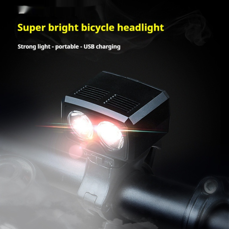 USB Rechargeable LED Bicycle Light Bead for Mountain Bikes