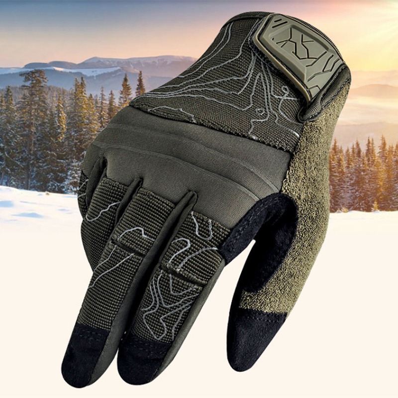 Tactical Touch Screen Gloves for Outdoor Cycling and Motorcycle Training