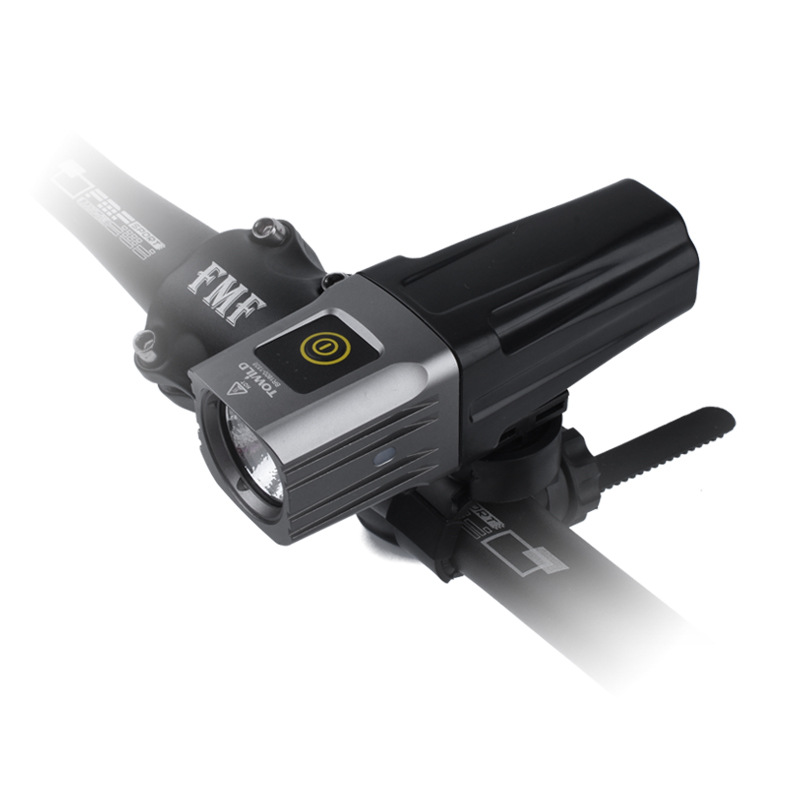 Powerful Bicycle Headlight with Long Range Lumen for Night Riding & Charging Equipment