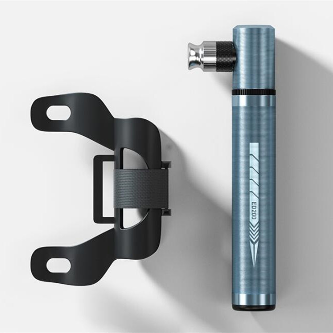 Portable Bicycle Inflator for Mountain Road Vehicles - Compact & Efficient