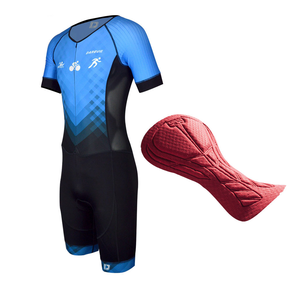 Stylish Slim Fit Bike Short-Sleeved Jumpsuit for Ultimate Comfort