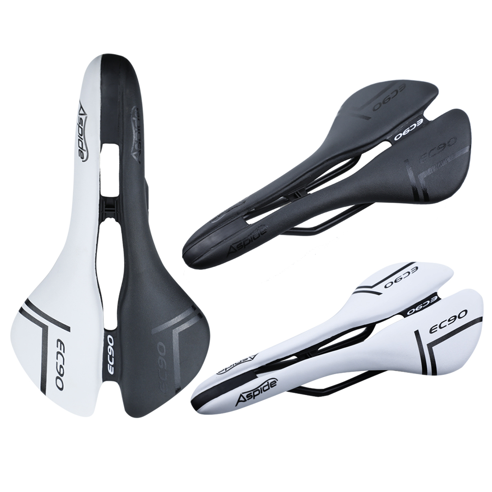 High-Quality MTB Saddle - Full Leather PU Soft Cycling Saddle for Road & Mountain Bikes