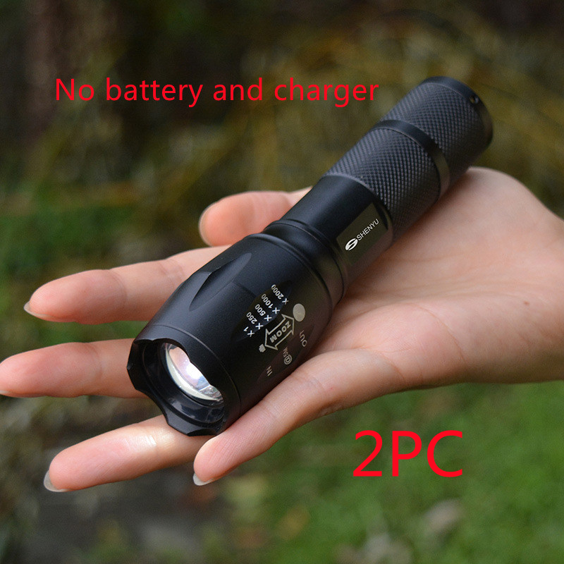 High-Performance Aluminum Alloy 18650 T6 Flashlight - Super Bright Outdoor Lighting