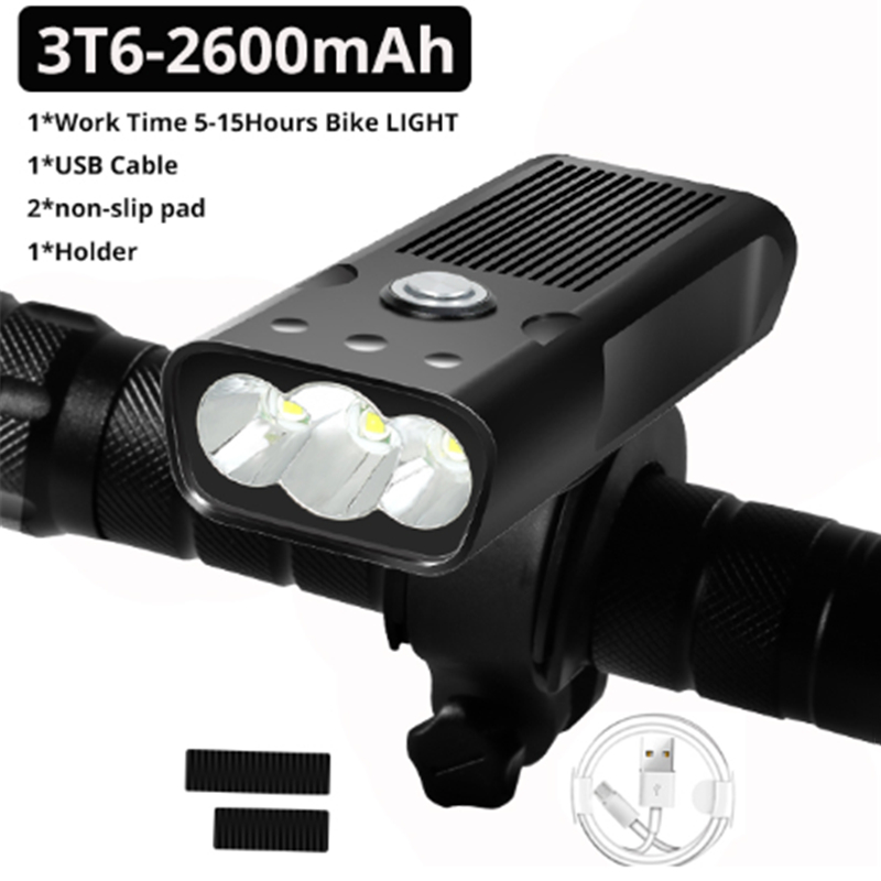 20000Lm USB Rechargeable Waterproof Bicycle Light - Ultimate Bike Illumination