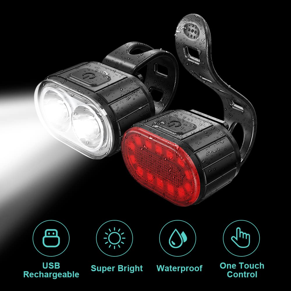 Powerful Flashlight Bicycle Light - Essential Riding Gear for Cyclists