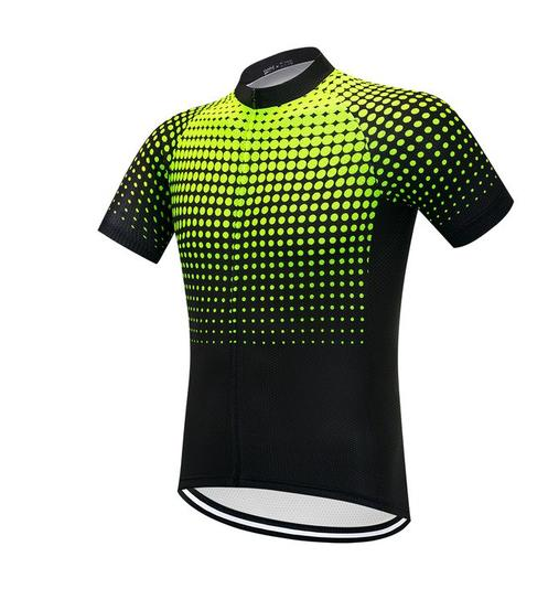 Neon Yellow Cycling Jersey - High-Visibility Performance Gear