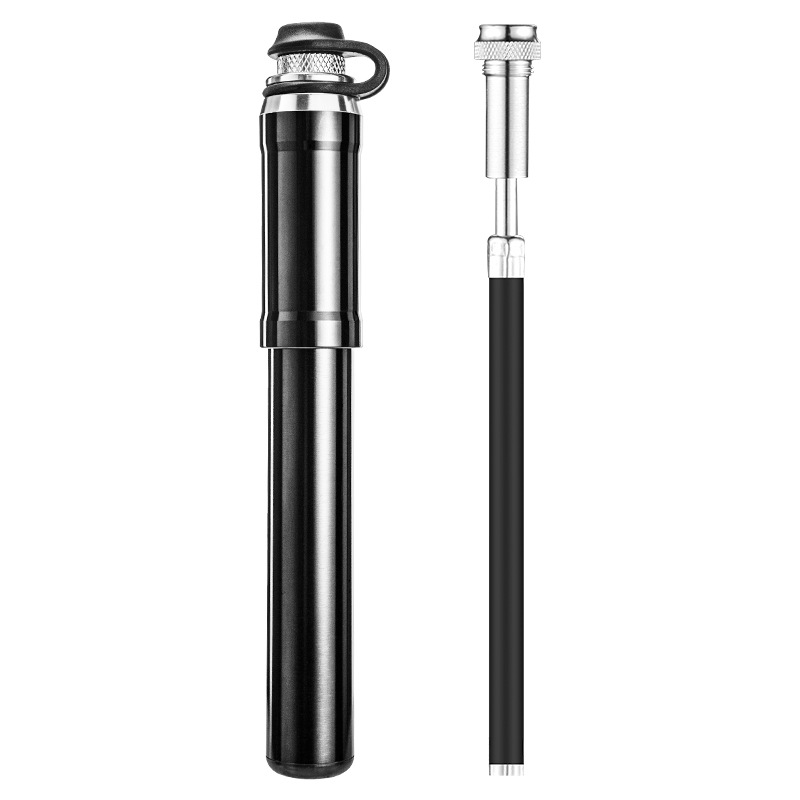 Compact Mini High Pressure Bicycle Pump for On-the-Go Inflation
