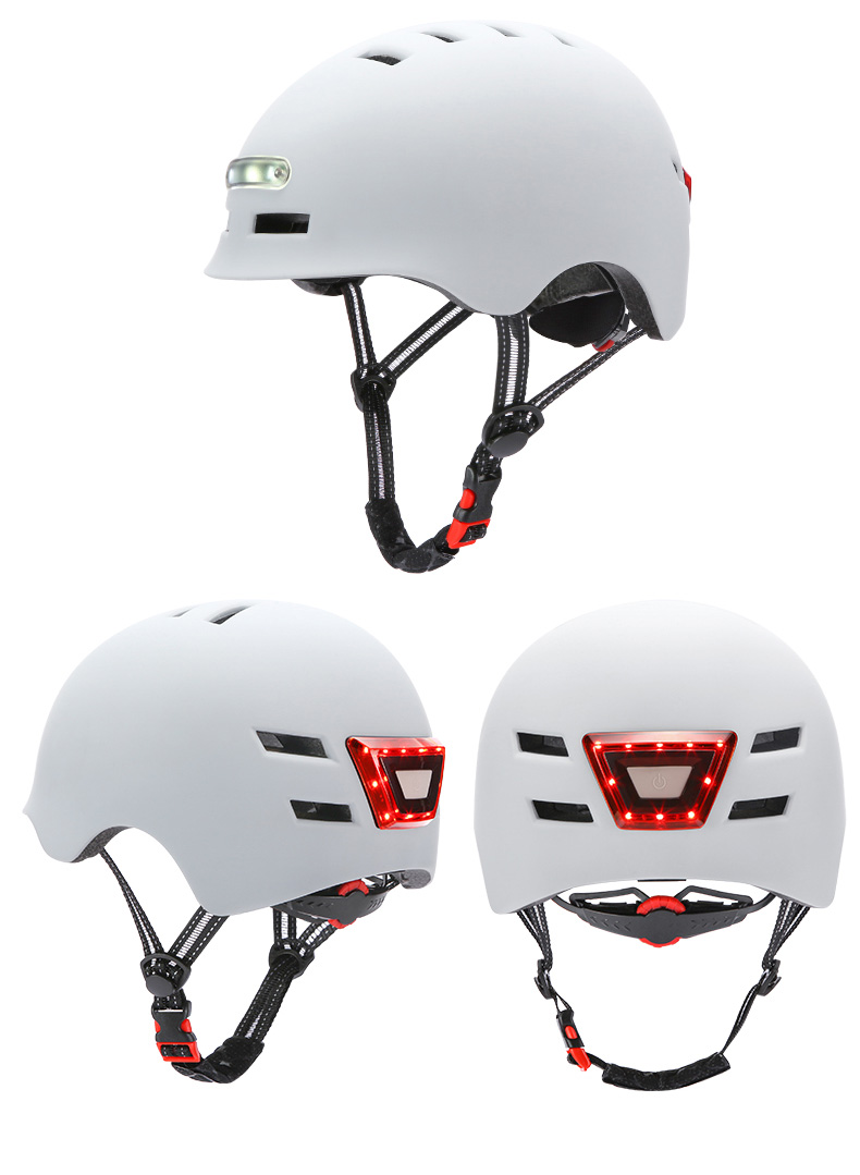 Smart Light Safety Warning for Sports Helmets - Skateboard & Cycling Electric Vehicle Lighting
