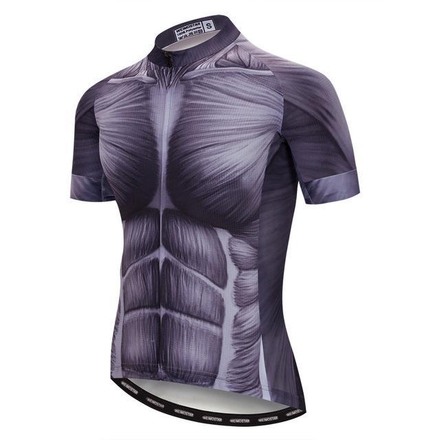 Muscle Cycling Jersey - Performance Fit for Ultimate Comfort and Style