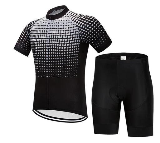 Premium Cycling Set - WhiteDots | Enhance Your Ride with Style