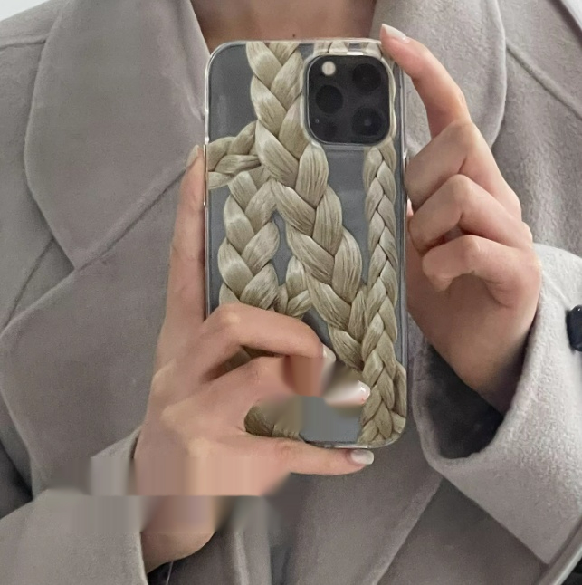 Twist Braid Clear Case for Cold Wind Protection