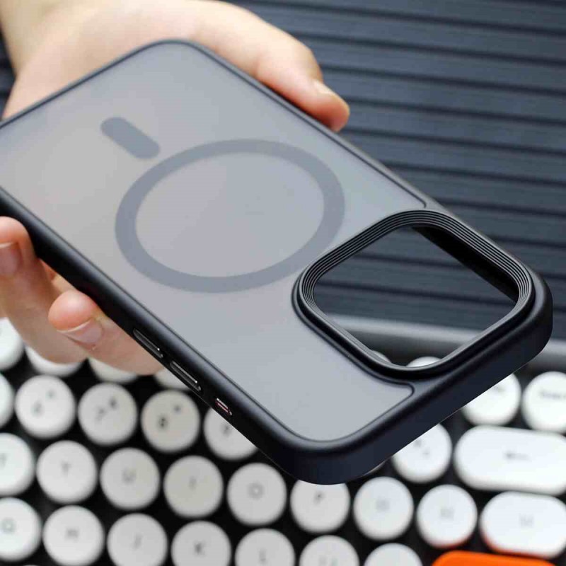 Magnetic All-Inclusive Anti-Drop Frosted Phone Case with Skin-Like Feel