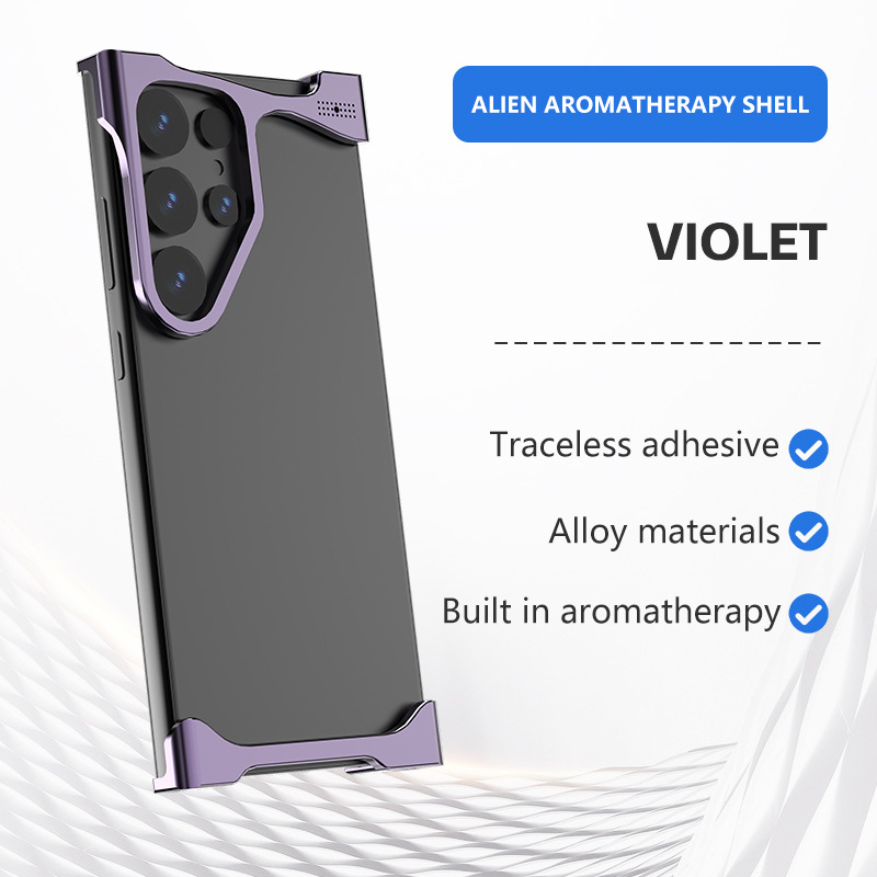 Unique Aromatherapy Metal Drop-resistant Hollow Protection Cover