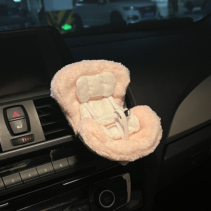 Adorable Automobile Aromatherapy Baby Doll Seat Car Air Vent Decor
