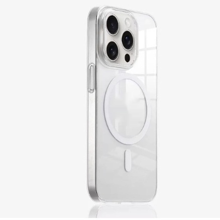 Premium Magnetic Phone Case - Four-Corner Drop-Resistant Crystal Clear Design