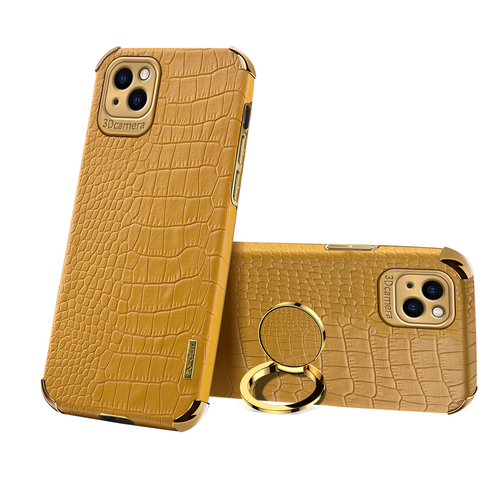 All-in-One Electroplating Ring Phone Case for Ultimate Protection