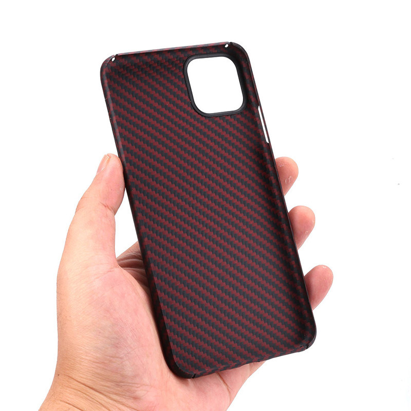 Premium Carbon Fiber Protective Case for Mobile Phones - Ultimate Durability