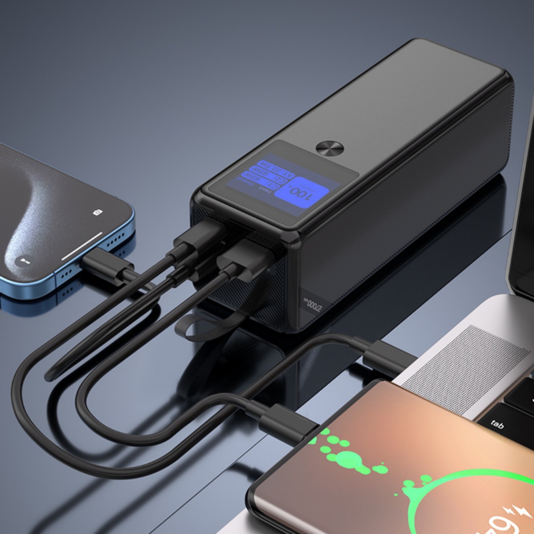 High-Speed Dual Charging 27000 MA Portable Power Bank