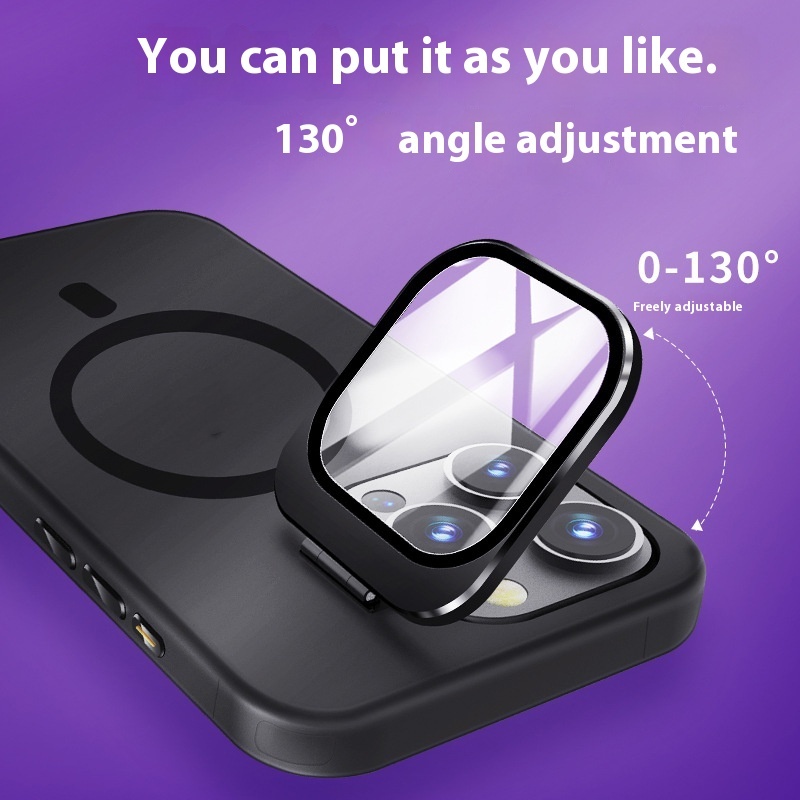 Magnetic Lens Bracket Drop-Resistant Phone Case for Ultimate Protection