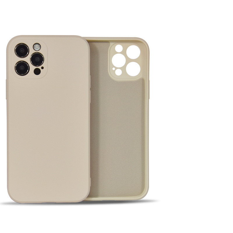 Compatible 12ProMax Mobile Phone Case | Imitation Liquid Silicone Design