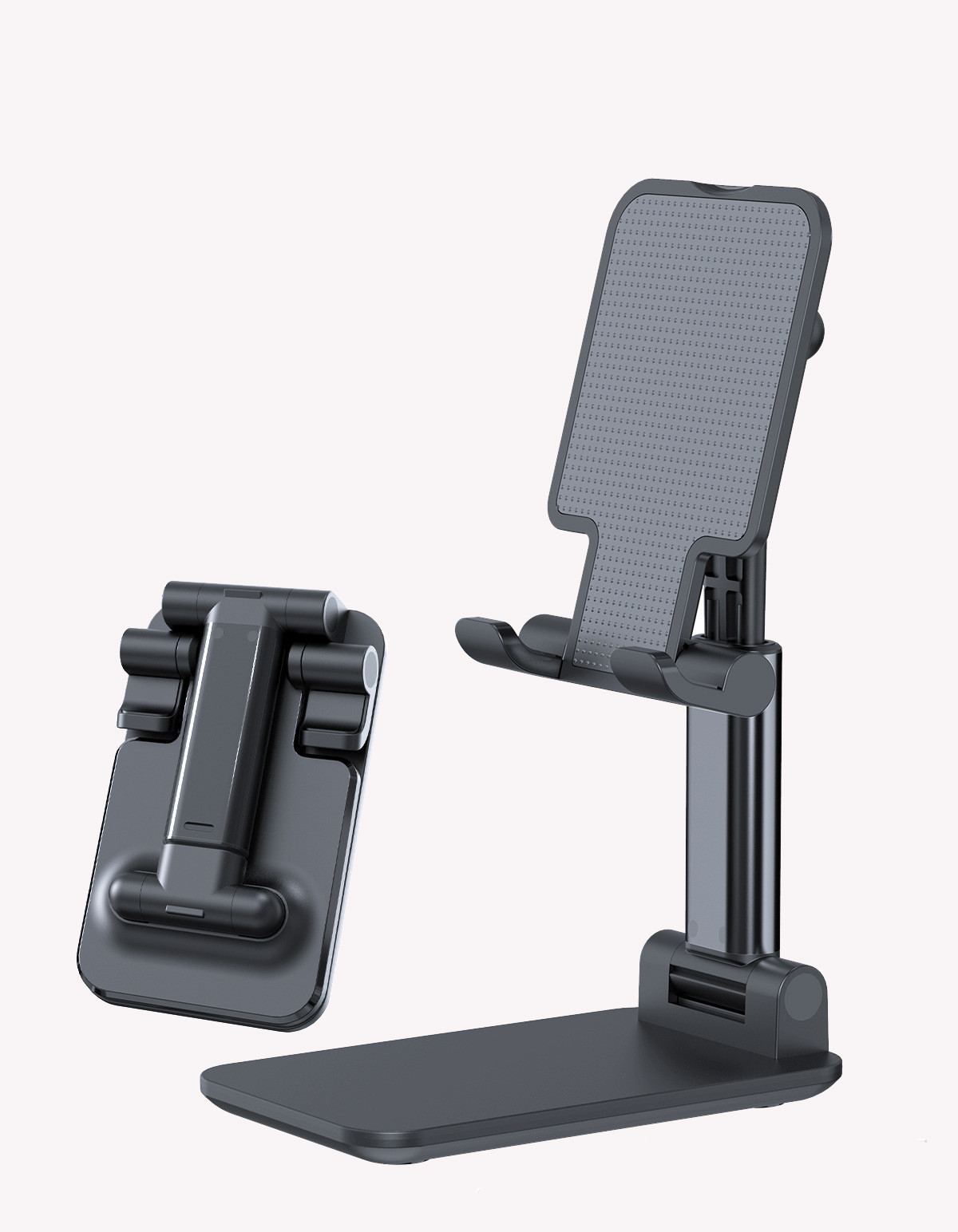 Versatile Foldable Retractable Mobile Phone Holder for Live Streaming & Desktop Use