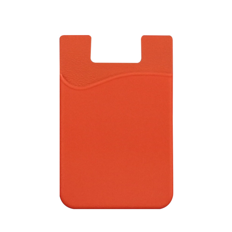 Silicone Phone Back Card Holder - Convenient Mobile Accessory