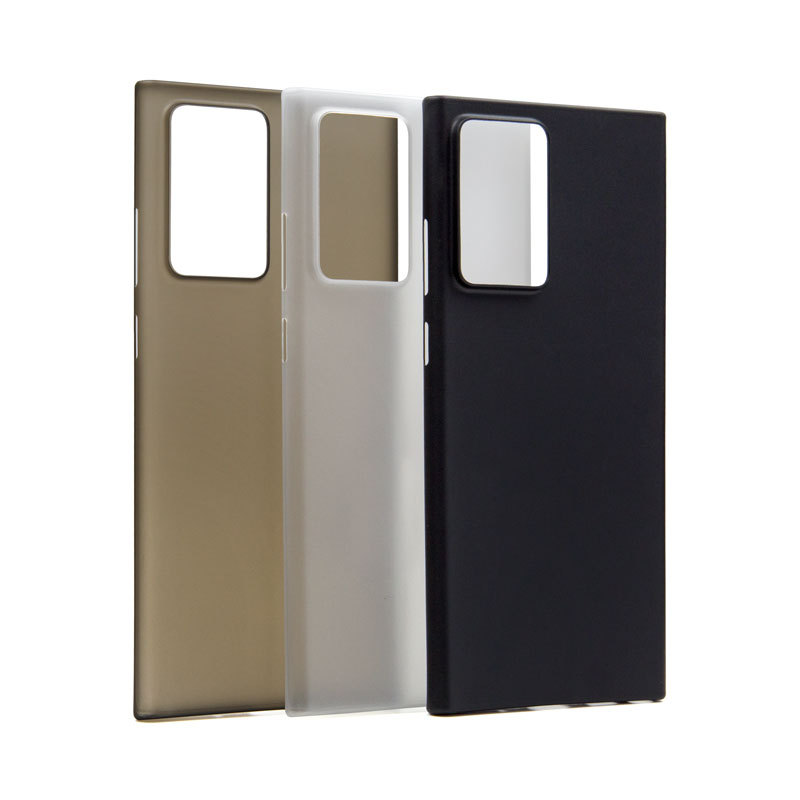 Sleek Ultra-Thin Matte Bare Metal Phone Case for Stylish Protection
