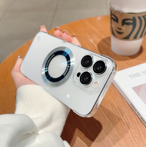 14Promax Frameless Magnetic Case - New Transparent 15 Protective Phone Cover