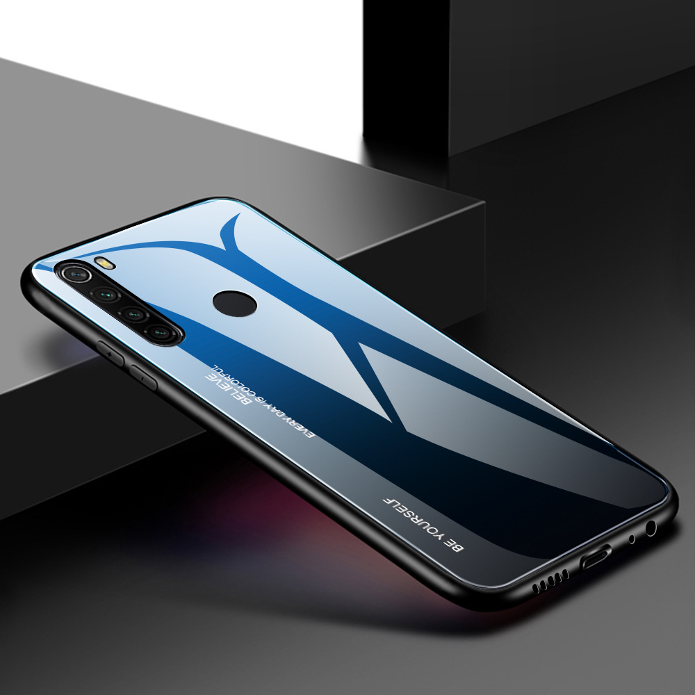 Stylish Gradient Glass Case - Sleek Design for Ultimate Protection