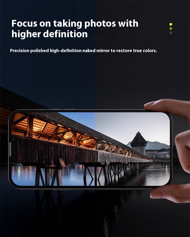 Tempered Glass Lens Protector - Integrated Camera Protective Film for Ultimate Safeguarding