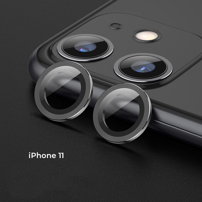 Apple-Compatible Lens Protection Film for iPhone 11 Pro - All-Inclusive Anti-Drop Camera Sticker