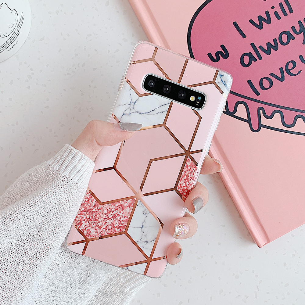 Mosaic Marble Mobile Phone Case - Stylish and Durable Protection for Your Device
