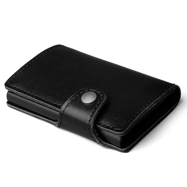 Blocking Mini Magic Wallet - Automatic Credit Card and Coin Purse for Secure Storage