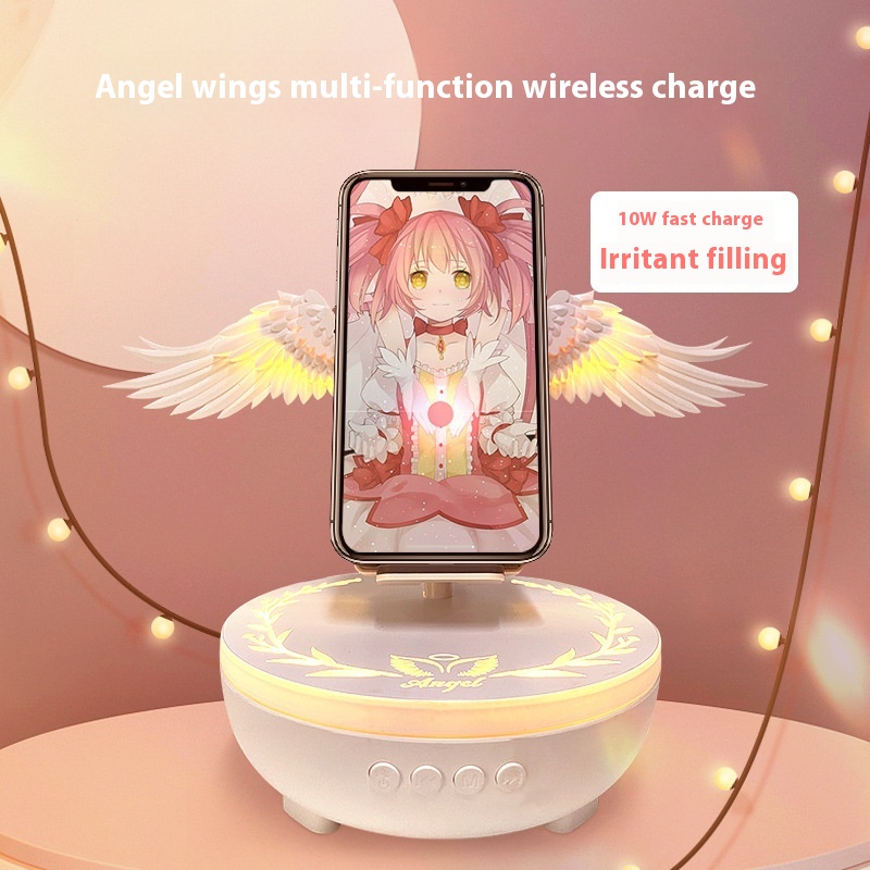 Wireless Charger Speaker - Creative Fast Charging for Mobile Phones