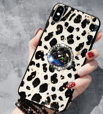 Stylish Leopard Print Color Phone Case - Trendy Protection for Your Device