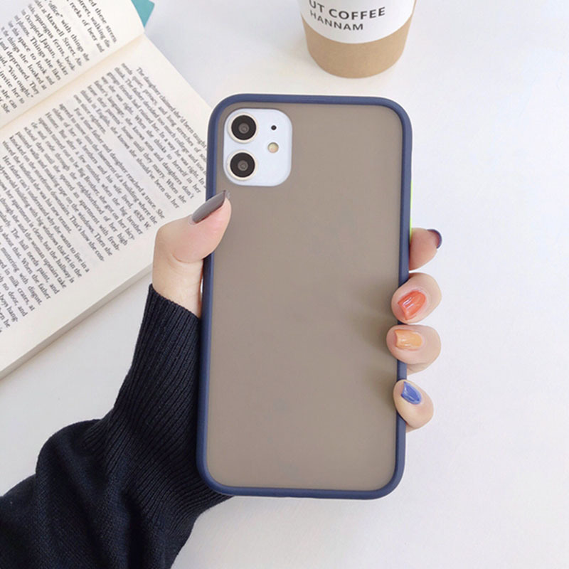 Frosted Silicone Phone Case - Stylish Protection for Your Device