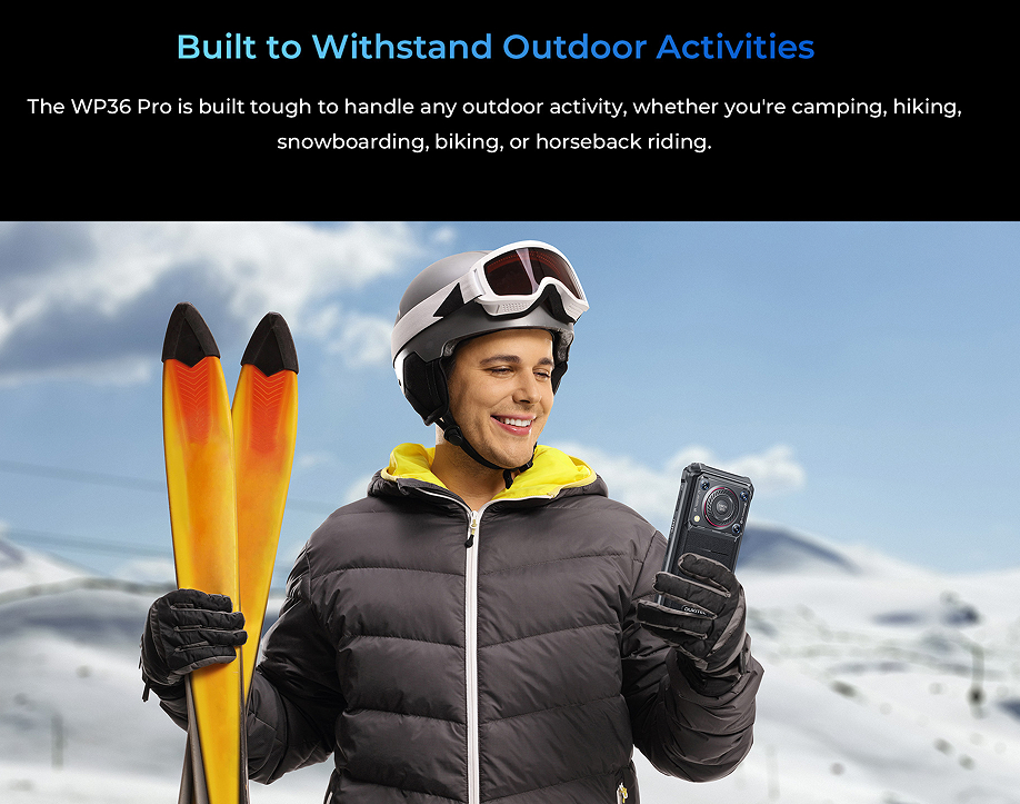 OUKITEL WP36 Pro Rugged Mobile Phone - Durable, High-Performance Device