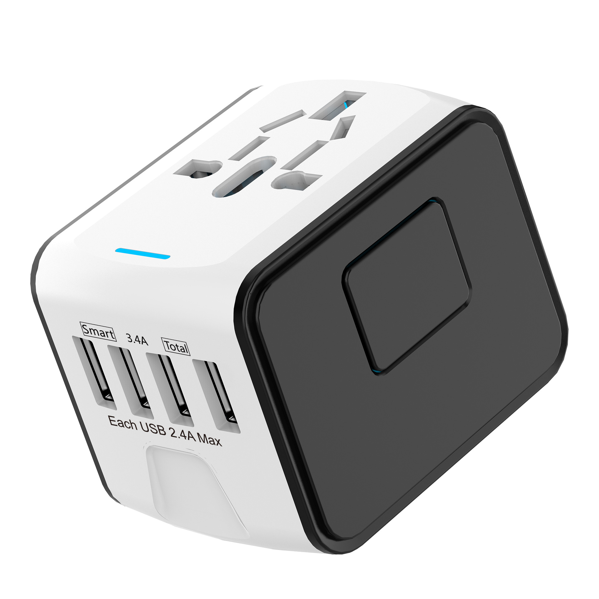 Ultimate Travel Multifunctional 4-Port USB Charging Dock Converter