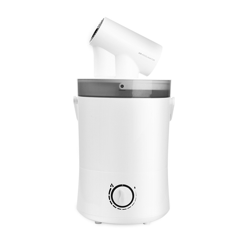 Portable Aromatherapy Air Humidifier with Automatic Head-Shaking Feature