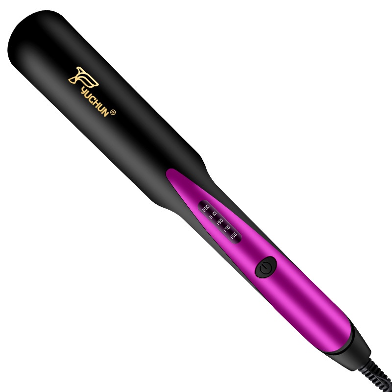 Non-Hurt Mini Roll Dual-Purpose Hair Straightener & Curler - Anti-Scald Design