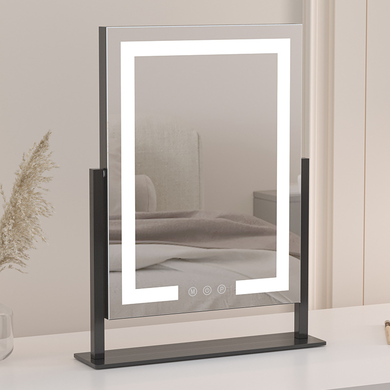 LED Makeup Mirror for Desktop - Perfect Lighting for Flawless Beauty