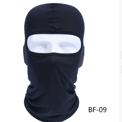 Cycling Mask Head Cover for Sun Protection and UV Shielding in Gray