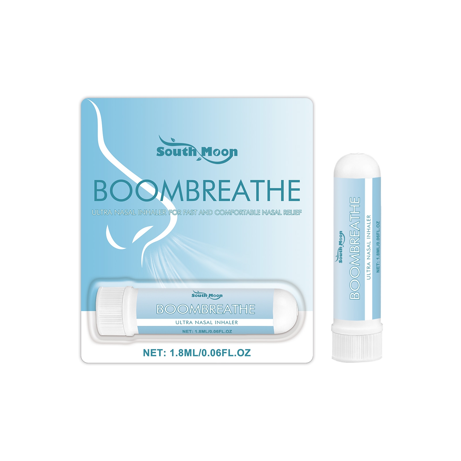 Boombreathe Ultra Nasal Inhaler: Breathe Better with Advanced Relief