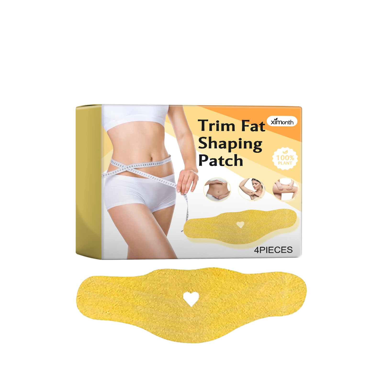 Fat-Burning Trim Shaping Patch for Effective Body Contouring