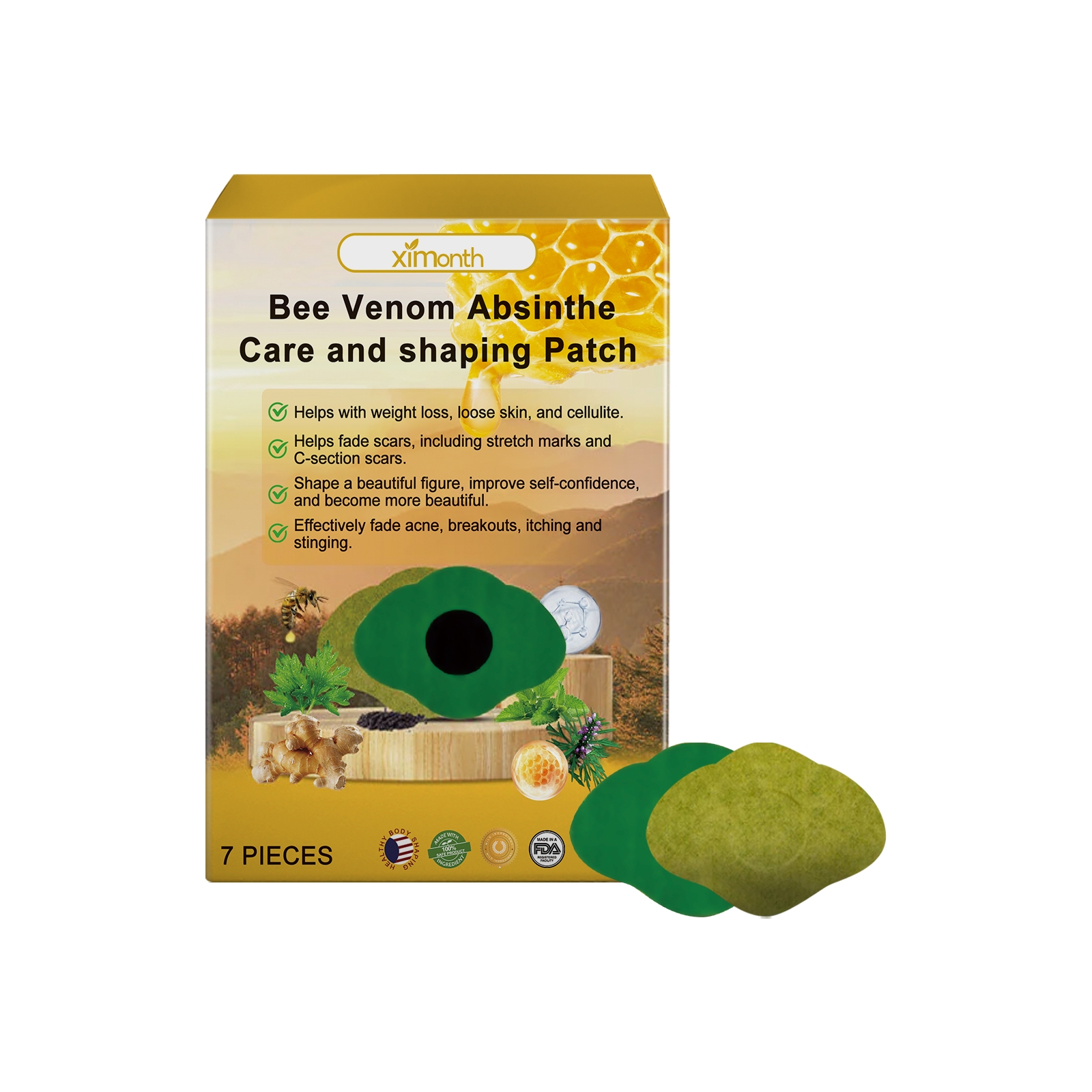 Slimming and Shaping Patches for Effective Body Contouring