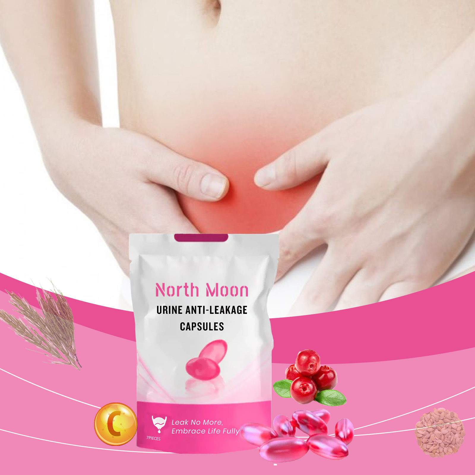 Gentle Cleaning Repair Capsule for Women's Body Care