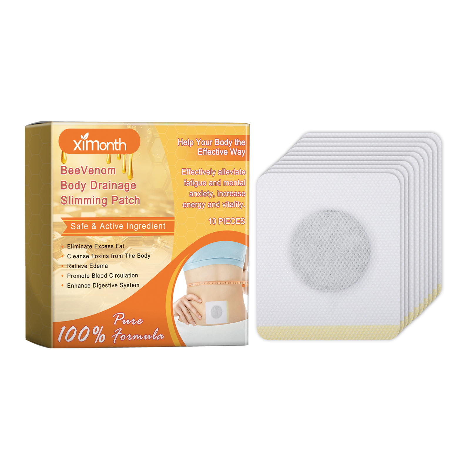 Ximonth Firming Shaping Body Patch - Slimming Tummy Bye Bye Belly Button Solution