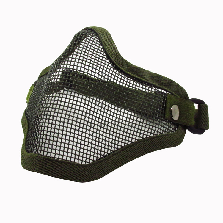 Military-Grade Outdoor Self-Defense Steel Wire Sports Mask for Men & Women