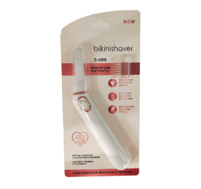 Compact Women's Bikini Shaver for Effortless Grooming of Private Areas